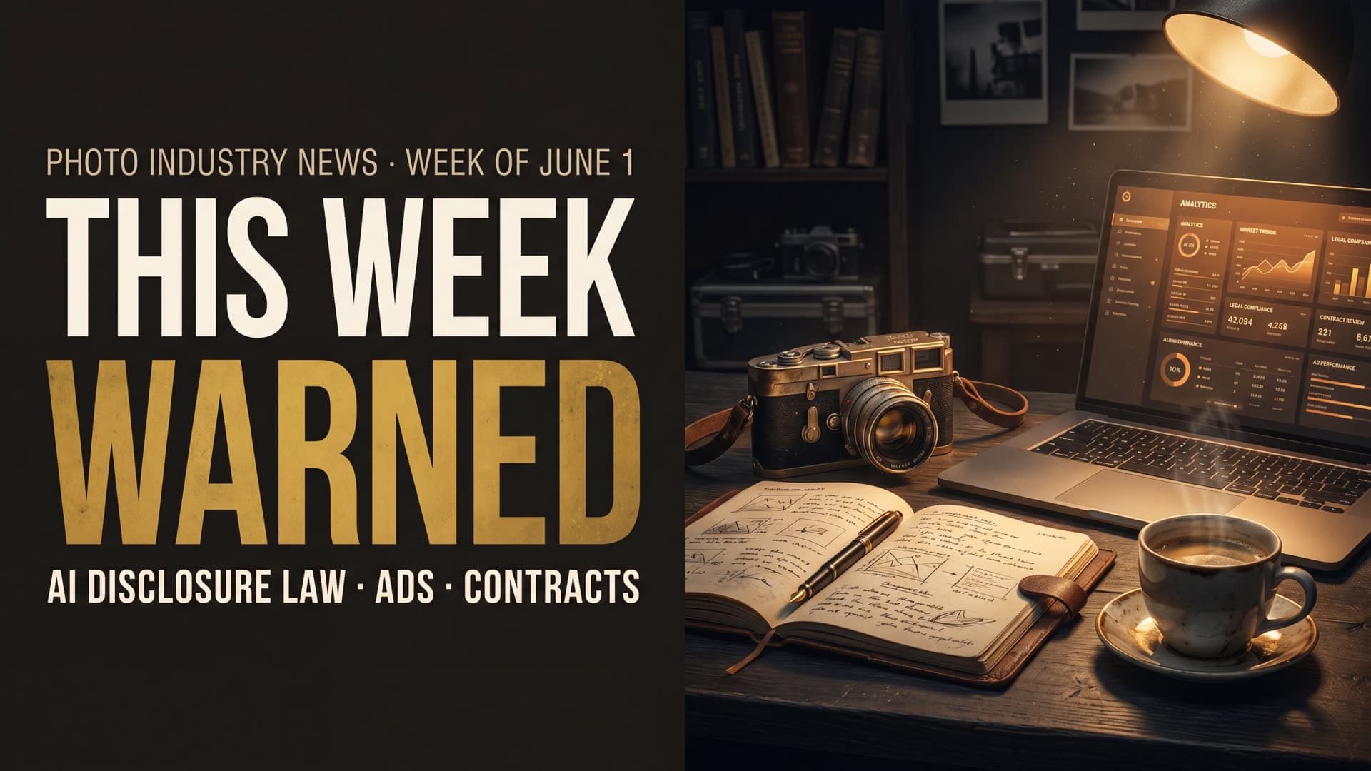 What changed for working photographers this week
